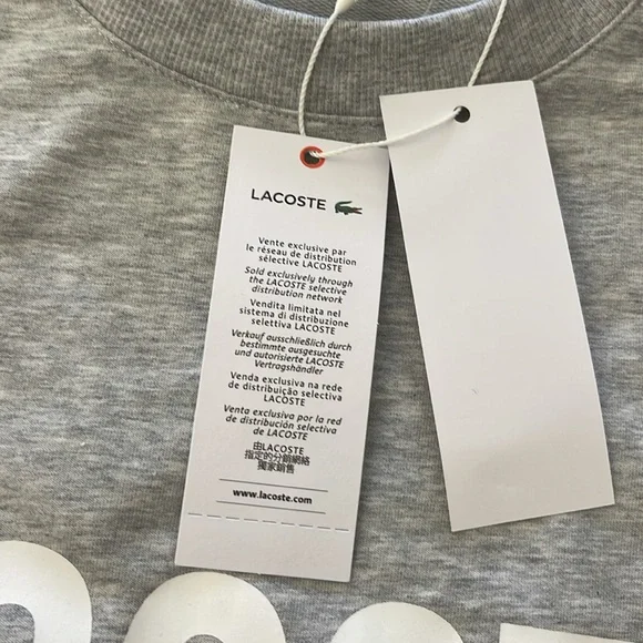 New  LACOSTE SWEATSHIRT - Picture 12 of 16